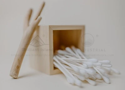 Plastic Stick Cotton Buds Plastic